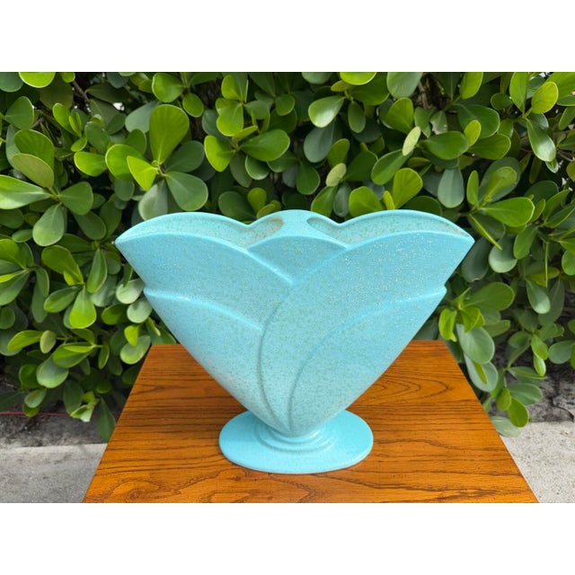 Royal Haeger Vintage Large Architectural Lotus Form Vessel by Royal Haeger For Sale - Image 4 of 8