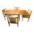 Tomlinson of High Point Dining Set, 4 Armchairs & Expandable Table, Patented 1957 For Sale