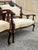 Antique Victorian Carved Mahogany Inlaid Parlor Set Sofa and 4 Chairs - 5 PCS For Sale - Image 14 of 18