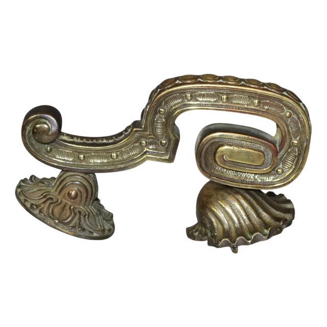 19th Century Bronze Door Knocker For Sale