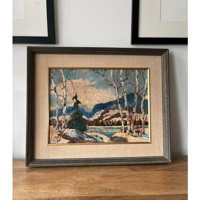 Marvin Dale Mangus, American geologist and Alaskan landscape and wilderness painter (1924-2009). This particular work was...