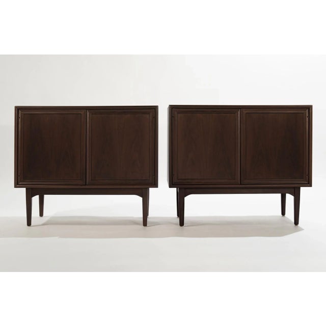 Set of Walnut Cabinets by Kipp Stewart, C. 1950s For Sale - Image 12 of 12