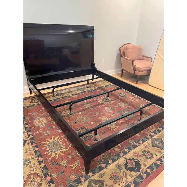 Art Deco/Mid-Century Queen Platform Bed For Sale - Image 10 of 10