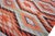19th Century Tribal Geometric Small Rug Rustic 19th Century Native American Navajo Germantown For Sale - Image 5 of 15