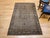 Antique Persian Senneh Area Rug, Hand-Knotted Wool, Paisley Medallion Pattern, Chocolate Brown & Light Blue, 4x7 For Sale - Image 11 of 13