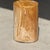 Small Side Table in Orange Petrified Wood, 1980s For Sale - Image 18 of 18