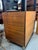 Wood Late 20th Century Pair of Tall Industrial Style Executive Office Shelving Units For Sale - Image 7 of 14