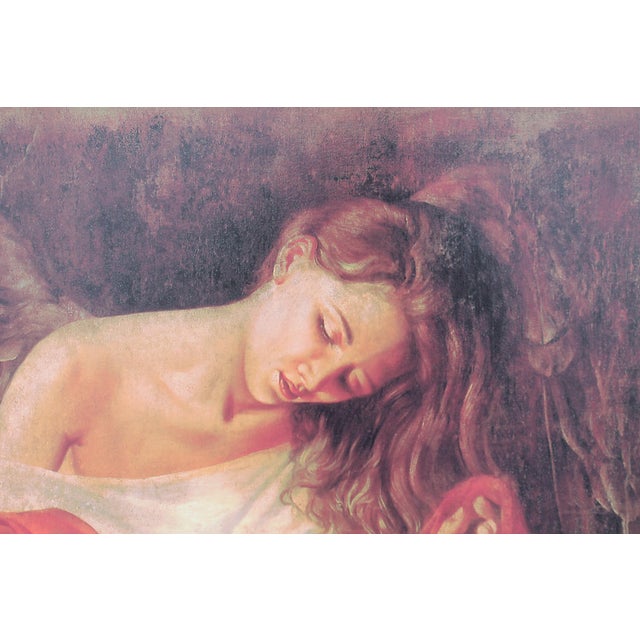 Vintage Tomasz Rut "Promethia" Limited Edition Framed Giclee on Canvas #27 of 75 For Sale In Miami - Image 6 of 13
