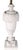 Classic carved alabaster table lamp, made i. Italy circa 1940/60's. The lamp features a stepped plinth base, urn form...