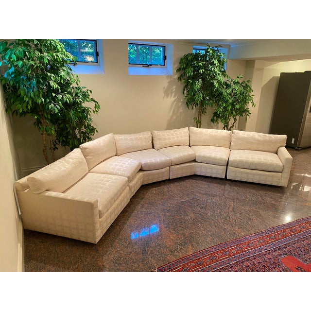 1990s 1990s Englander's White Couch For Sale - Image 5 of 8