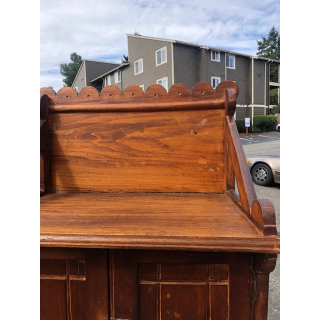 Late 19th Century Early American Bench Made Storage Chairish