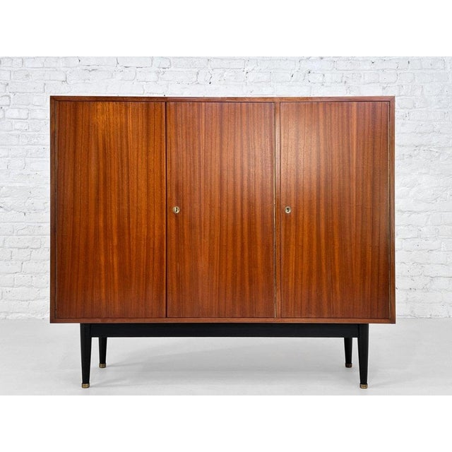 1950s Modular Sideboards by Jos De Mey for Van Den Berghe Pauvers, 1950s, Set of 3 For Sale - Image 5 of 18