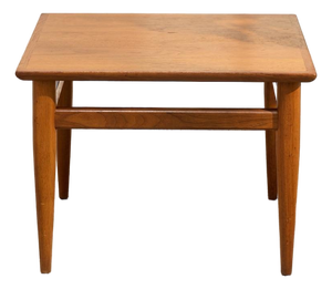Vintage Mid-Century Modern Walnut Side Table