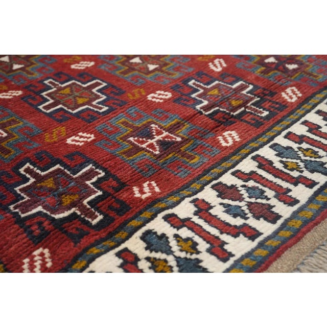 Textile Kazak Rug 3'10'' X 5'9'' For Sale - Image 7 of 10