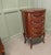 1920s French Louis XV Style Bow Front Bedside Chests of Drawers, 1920, Set of 2 For Sale - Image 5 of 8