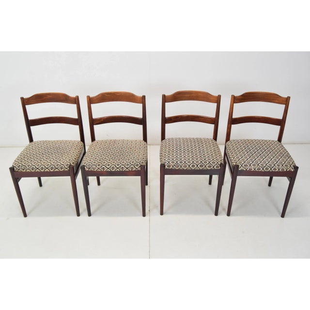 Wood Mid-Century Chairs from TON, 1970s, Set of 4 For Sale - Image 7 of 13