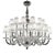 Transparent Murano Glass Chandelier by Simoeng for Simoeng For Sale - Image 8 of 9