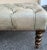 George Smith George Smith Tufted Leather Ottoman Bench For Sale - Image 4 of 7