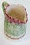 Ceramic Vintage Ceramic Majolica Style Asparagus Motif Pitcher For Sale - Image 7 of 7