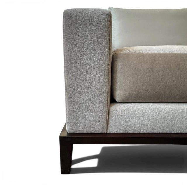 Wood Christian Liaigre Aspre Sofa For Sale - Image 7 of 10