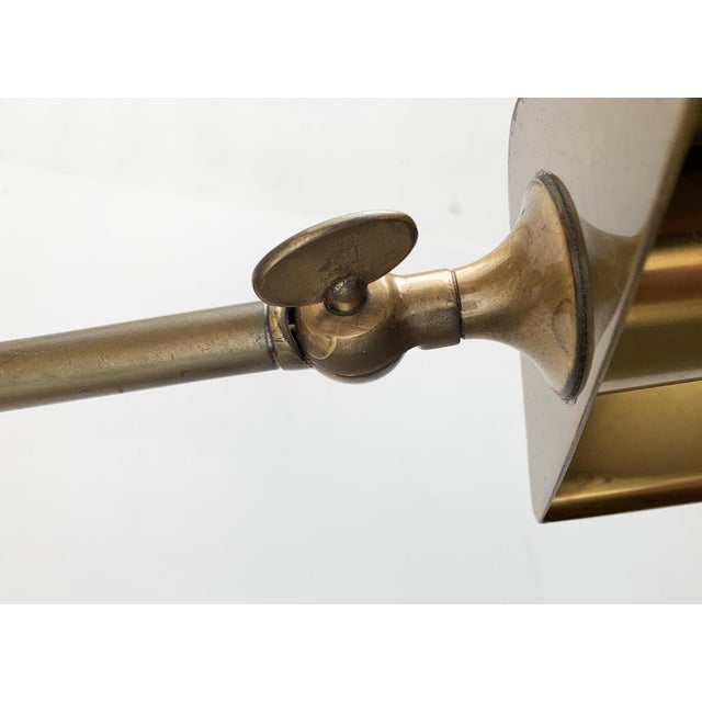 Vintage Hollywood Regency German Brass Floor Lamp by Florian Schulz For Sale - Image 18 of 18