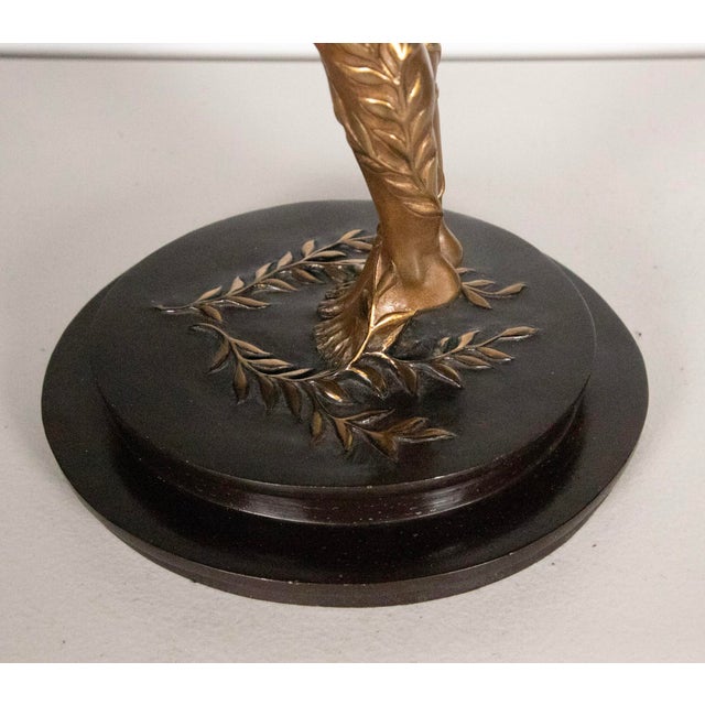 Metal 1990s Erte - Les Amants (The Lovers) - Limited Edition Bronze Sculpture - 19 " H For Sale - Image 7 of 9