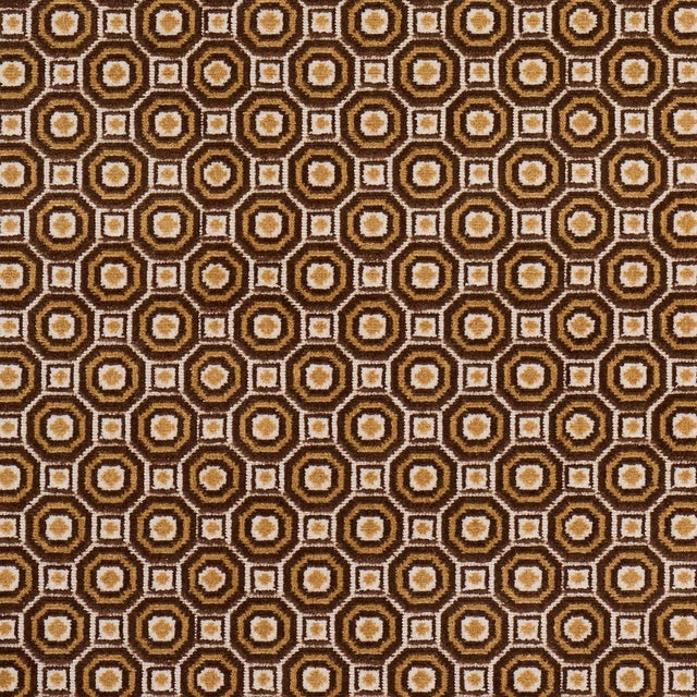 Contemporary SAMPLE - Schumacher Trianon Cut Velvet Fabric In Bisque For Sale - Image 3 of 3