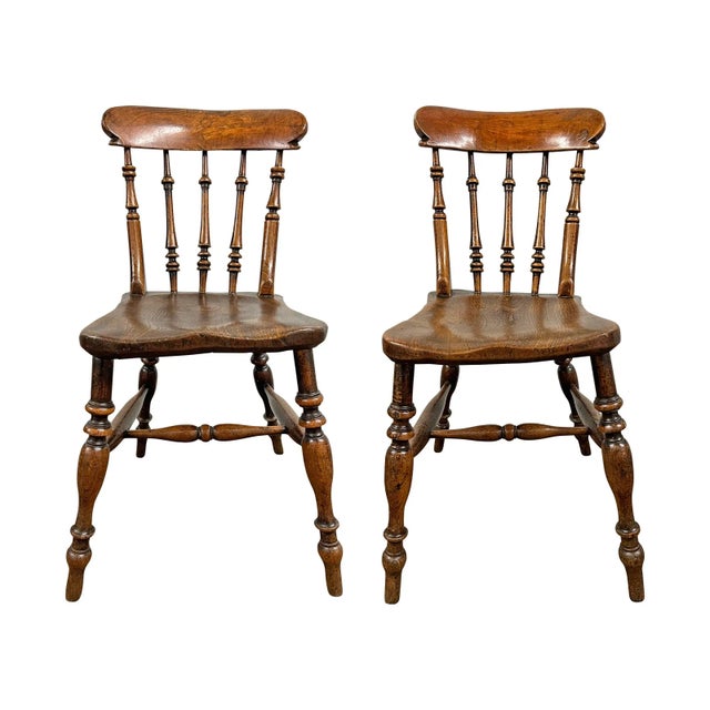 Pair of 19th Century English Side Chairs For Sale - Image 13 of 13