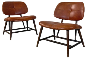 Set of Mid-Century Teve Armchairs attributed to Alf Svensson for Ljungs Industrier Ab, 1953, Sweden