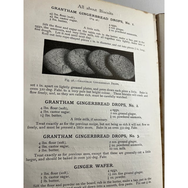 Green 1910 All About Biscuits Cookbook For Sale - Image 8 of 13