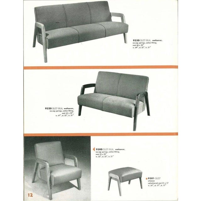 Early Mid-Century Modern Thonet Armchair Attributed to Russel Wright For Sale - Image 9 of 11