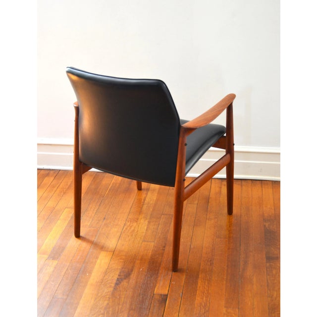 Mid-Century Modern Danish Armchair in Teak by Grete Jalk for Glostrup Møbelfabrik For Sale - Image 3 of 13