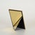 1970s Mid-Century Modern Italian 24k Gold Brass Photo Frame from Mascagni, 1970s For Sale - Image 5 of 13