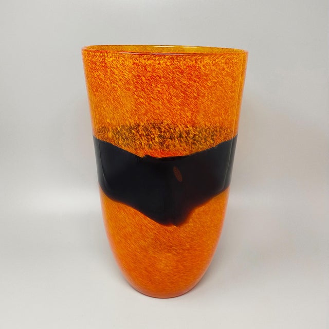 Vase in Murano Glass by Ca Dei VetraiItaly, 1970s For Sale - Image 11 of 11