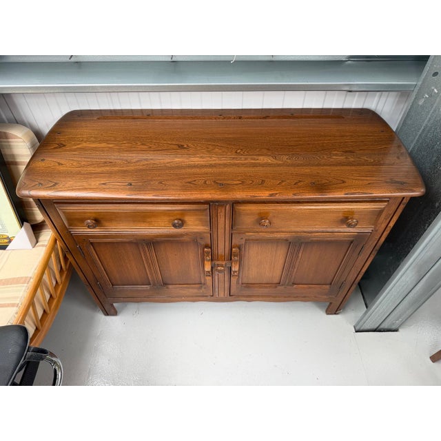 Vintage Sideboard with Cutlery Drawer from Ercol, 1960s, in Very Good conditions. Designed 1960 to 1969