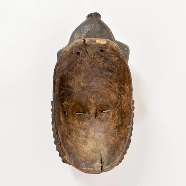 Early 20th Century Yaure Baule Portrait Mask Côte d'Ivoire For Sale - Image 12 of 12