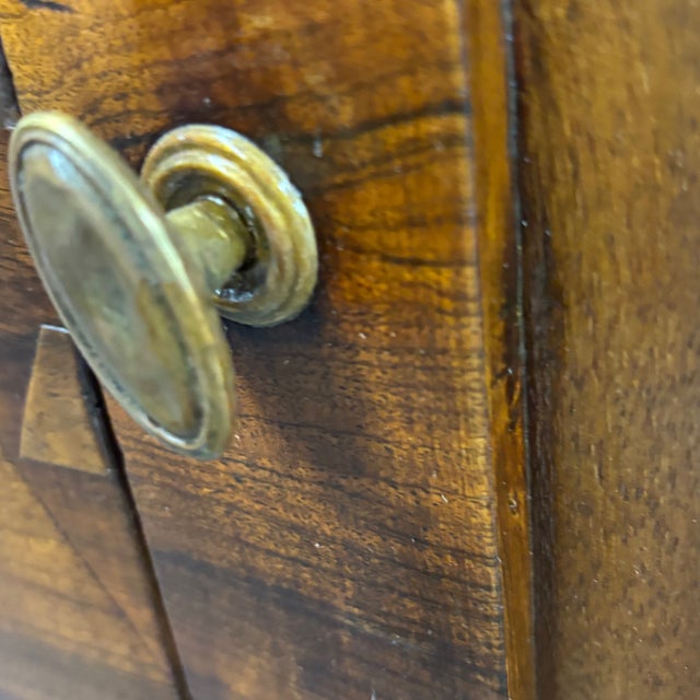Antique Charles X Sideboard in Veneered Walnut, 1800s For Sale - Image 12 of 18