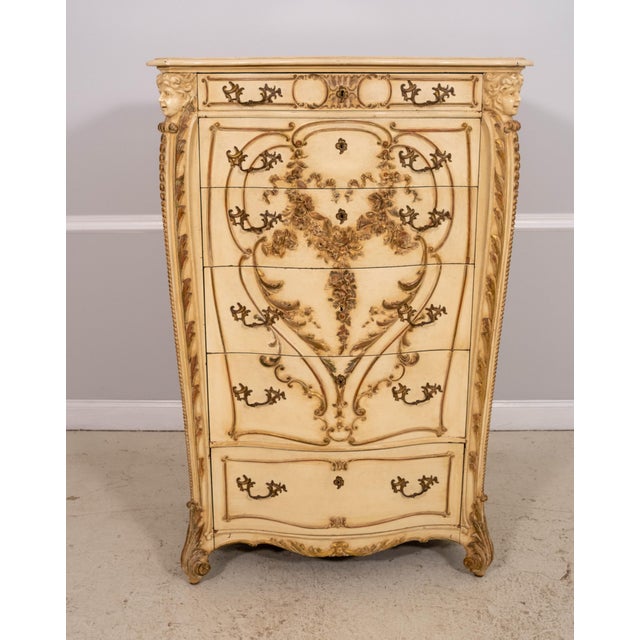 Age: C.1880-1910 Details: Fine Carved Details High Quality Construction Large Impressive Chest Stylish Brass Hardware See...