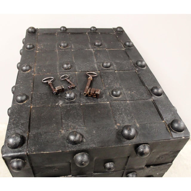 18th Century Iron Safe, France For Sale - Image 11 of 14