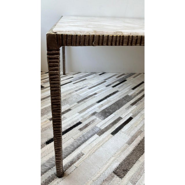 2020s Organic Modern Quartz Coffee Table For Sale - Image 5 of 6