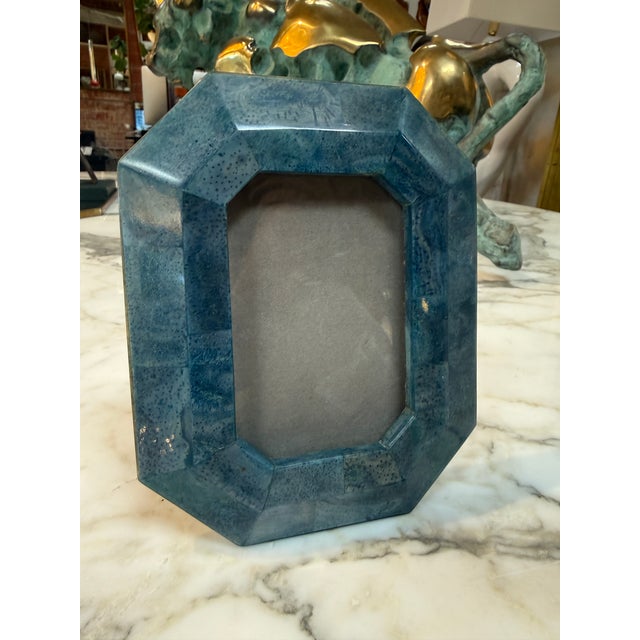 1970s Vintage Italian Octagonal Photo Frame For Sale - Image 5 of 6