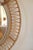 Mid-Century Modern 1950s Danish Mid-Century Rattan Mirror For Sale - Image 3 of 7