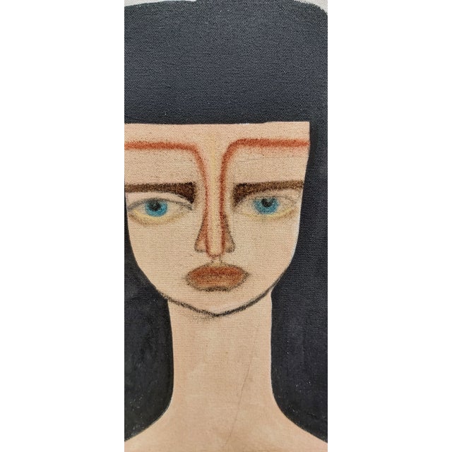 Figurative Mary. Contemporary Figurative Painting by Samantha Millington For Sale - Image 3 of 3