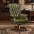 Elegant presidential armchair with leather upholstery. The standard capitonné upholstery particularly enhances the luxury...
