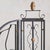 Wood Pair of French Art Deco Wrought Iron Screens or Room Dividers For Sale - Image 7 of 9