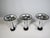 Space Age Chrome Wall Lamps by Staff, 1970s, Set of 3 For Sale - Image 4 of 7