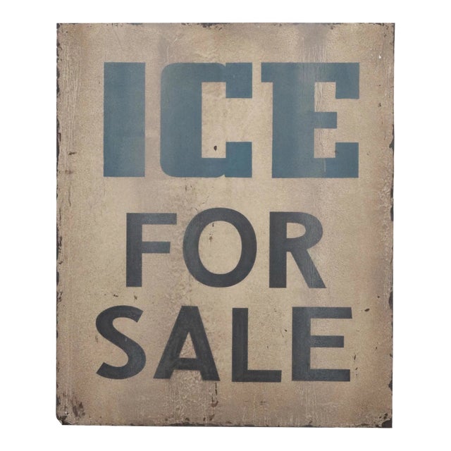 Newly Made Reclaimed Ice for Sale Aluminum Marty Supreme Movie Prop Sign For Sale