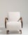 Mid 20th Century Mid 20th Century Czech Republic Ivory Wood Armchair For Sale - Image 5 of 15