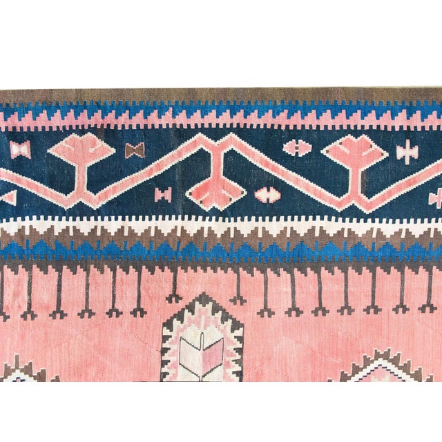 Early 20th Century Turkish Konya Kilim Rug For Sale - Image 12 of 17