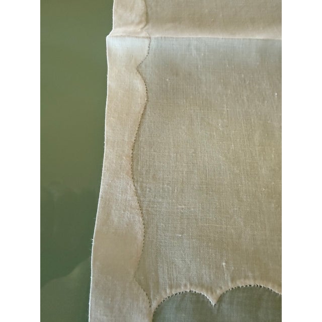 Vintage Linen Napkins - Set of 8 For Sale - Image 4 of 7